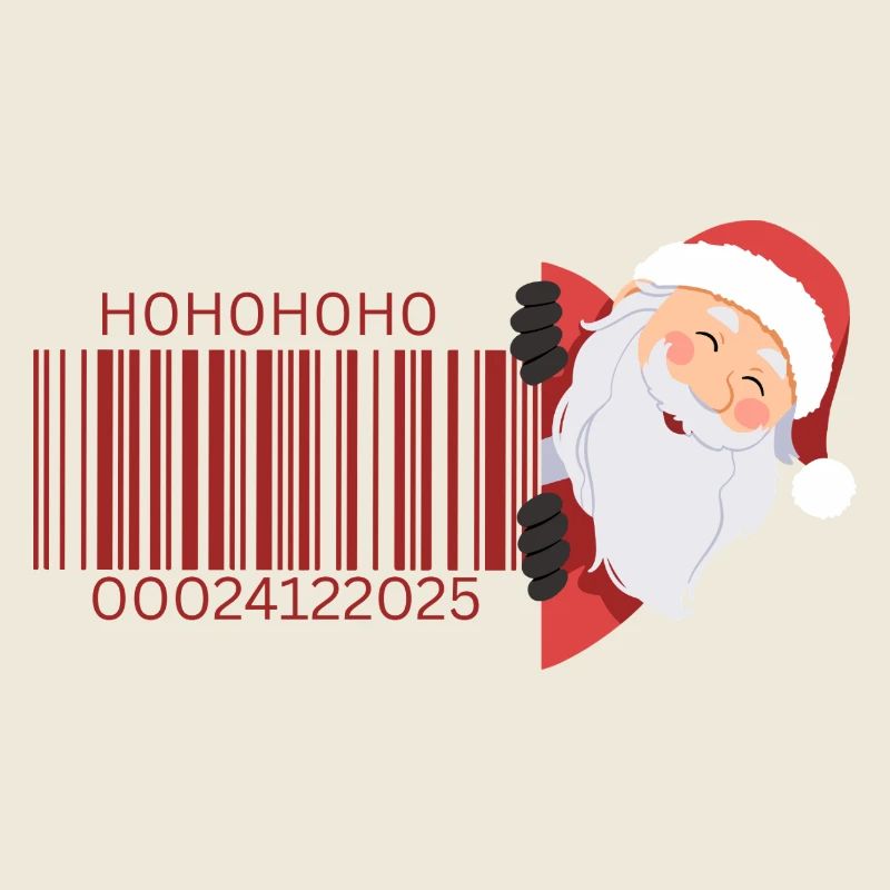 Barcodesanta Weihnachten