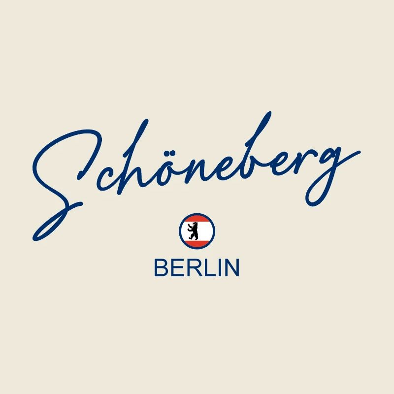 Schöneberg - Drapeau de Berlin - Ours de Berlin