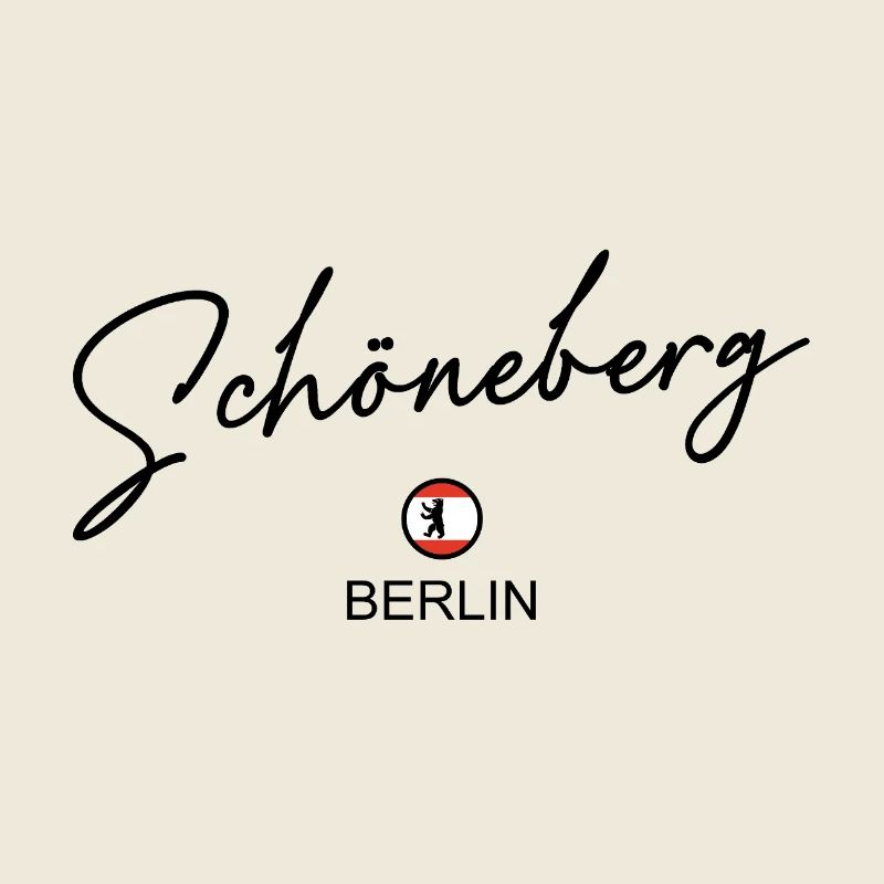 Schöneberg - Drapeau de Berlin - Ours de Berlin