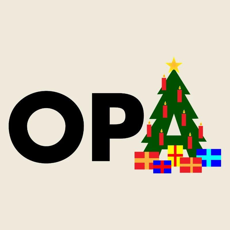 Opa Weihnachtsbaum