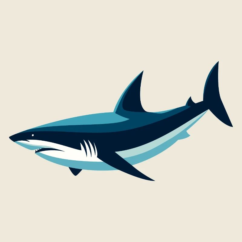 Requin stylisé