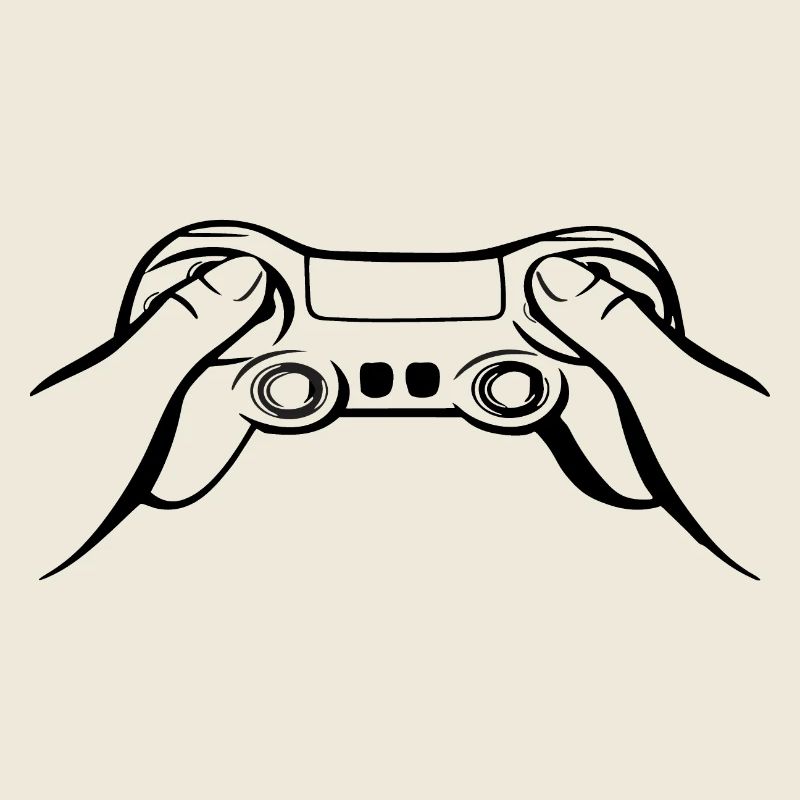 Gamecontroller black