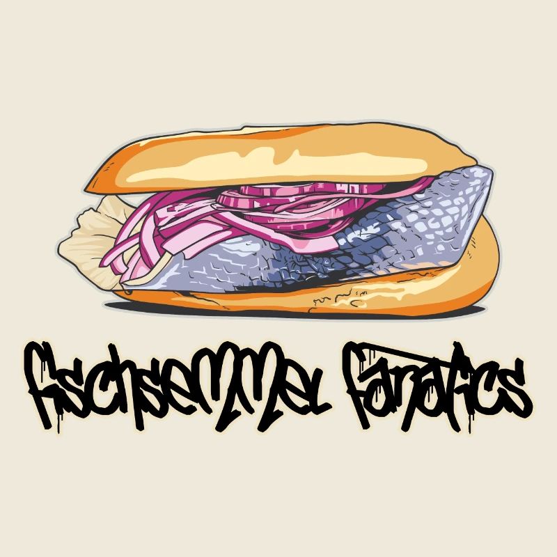 Rouleau de poisson // Illustration