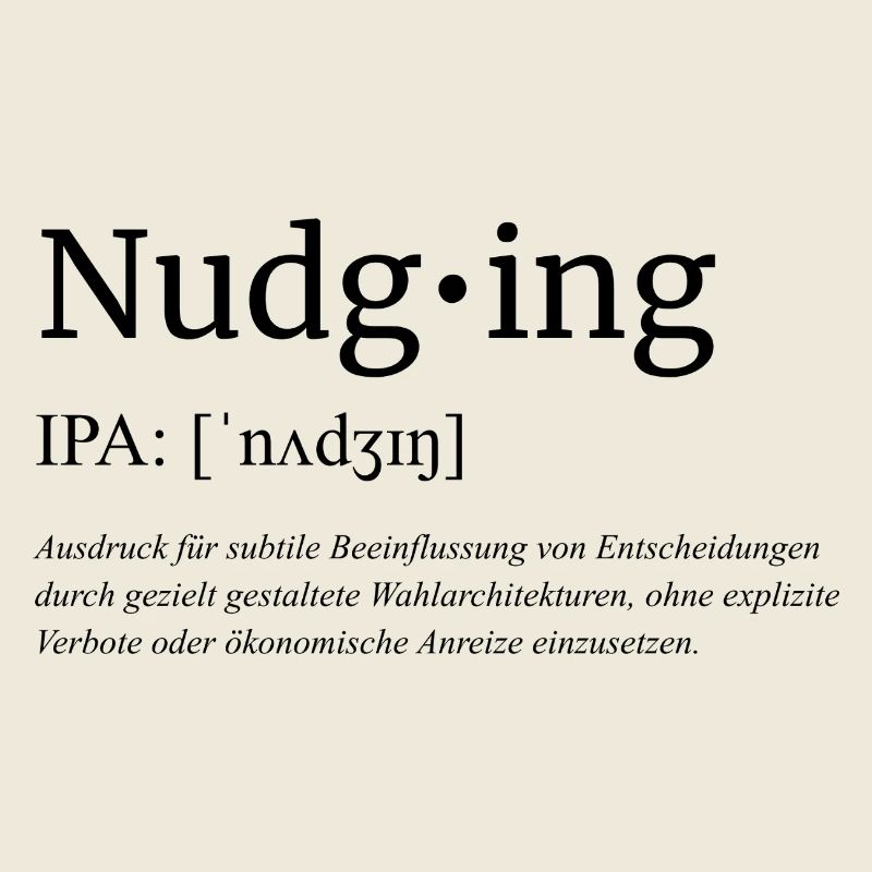 Nudging
