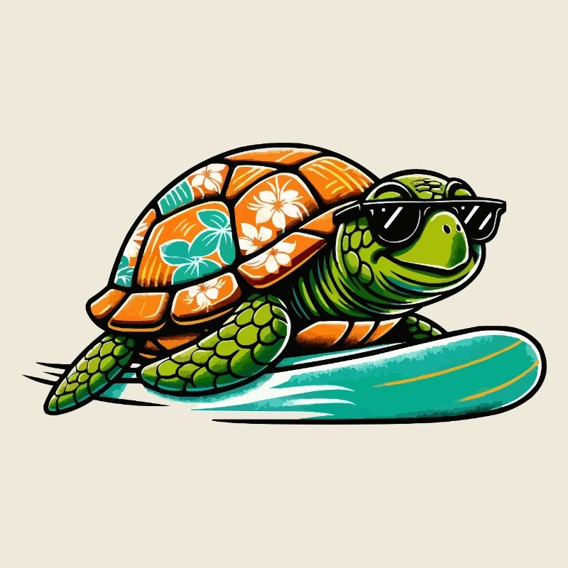 Planche de surf Hawaïenne Turtle