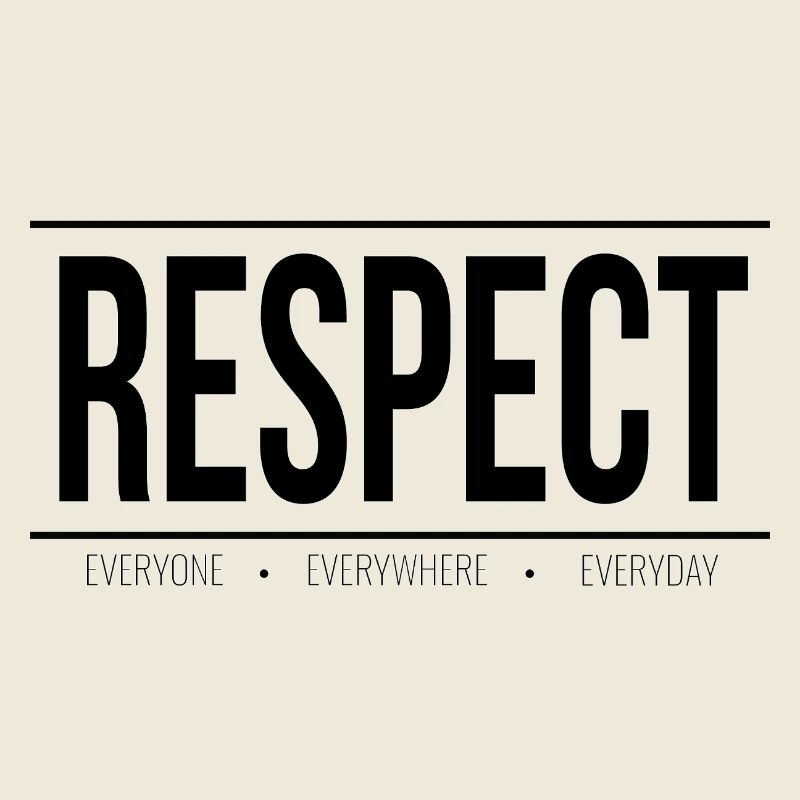 Respekt: Eine universelle Botschaft