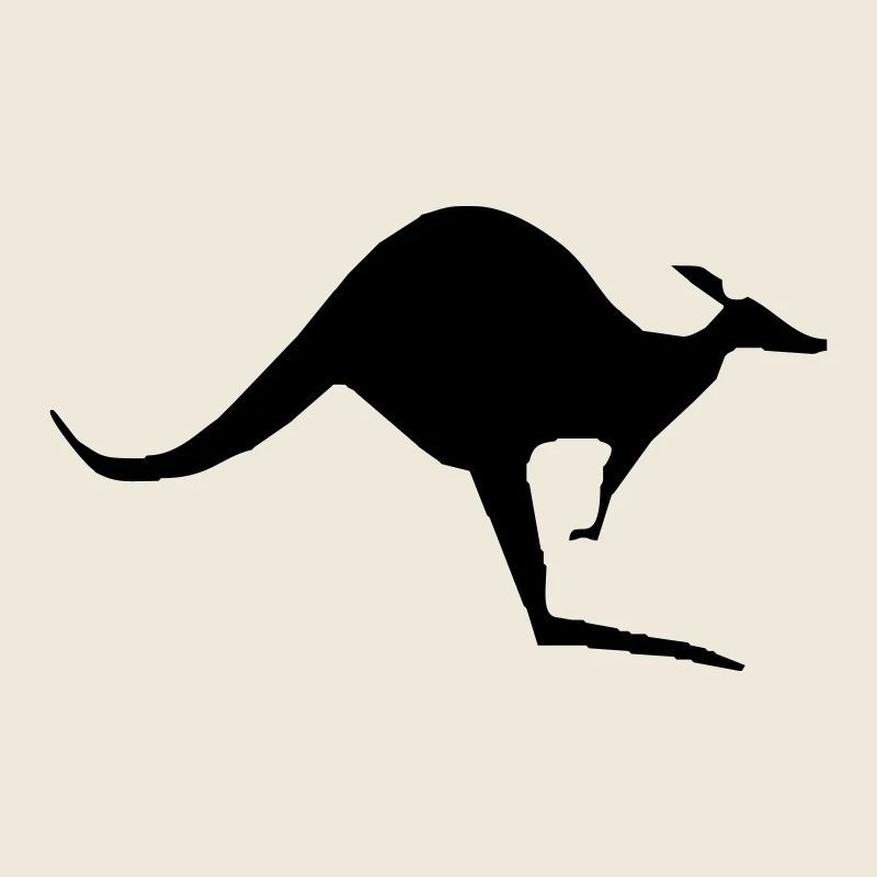 single kangaroo