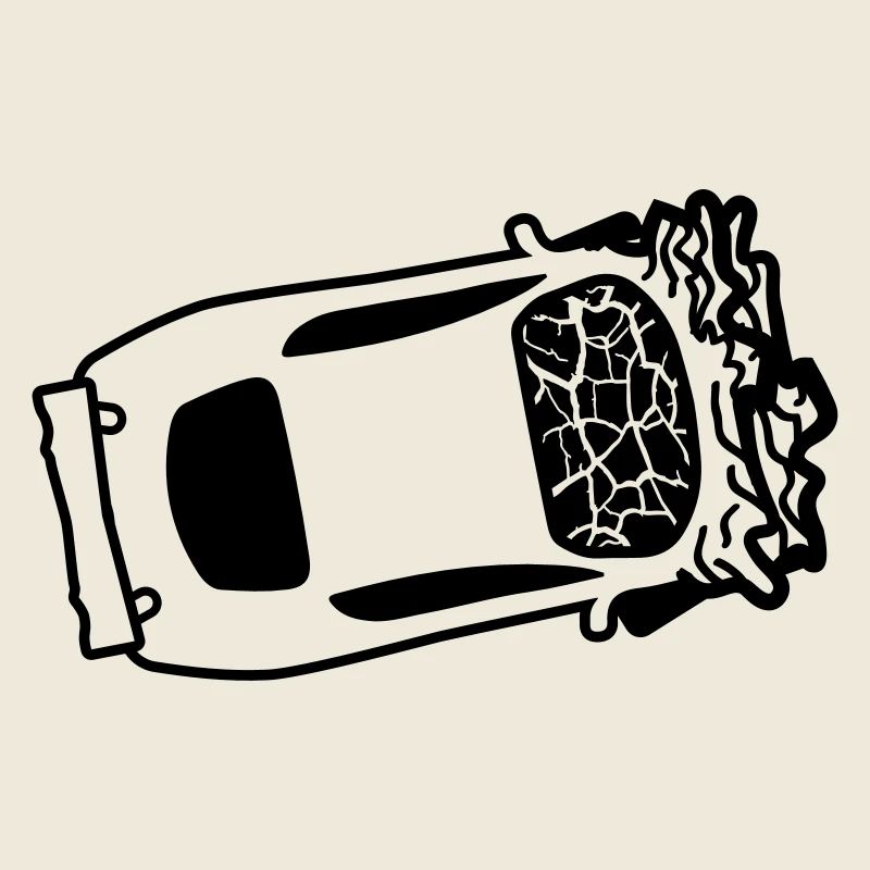 unfall crash totalschaden zerquetscht dellen kaput