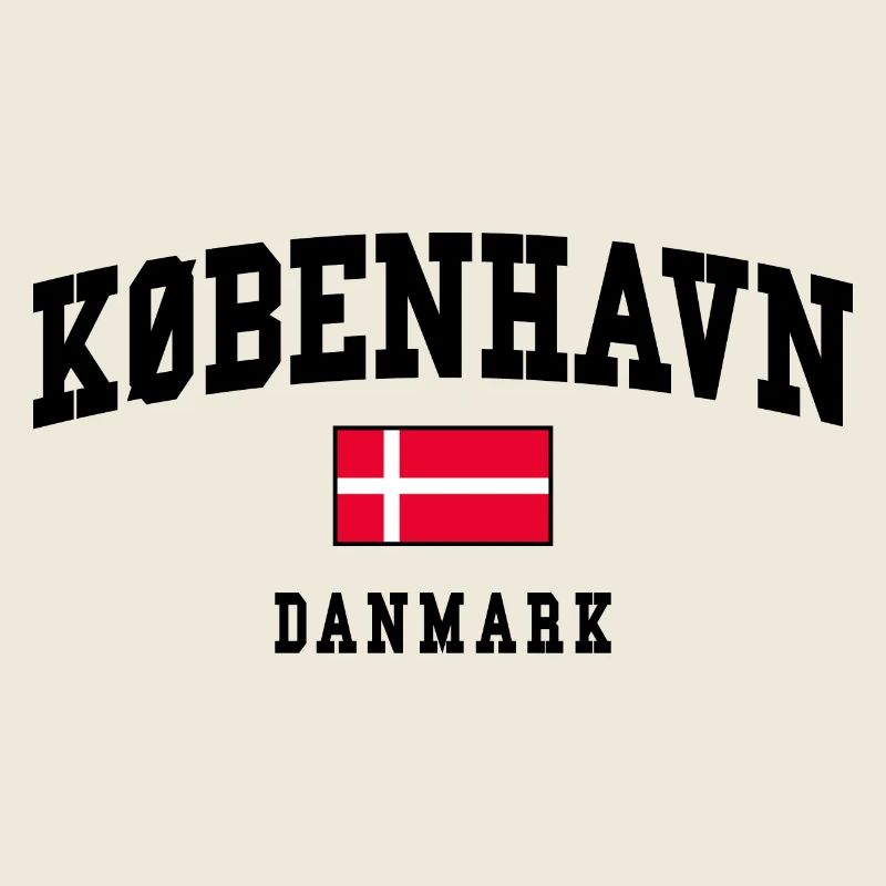 Copenhague Danemark Conception du drapeau