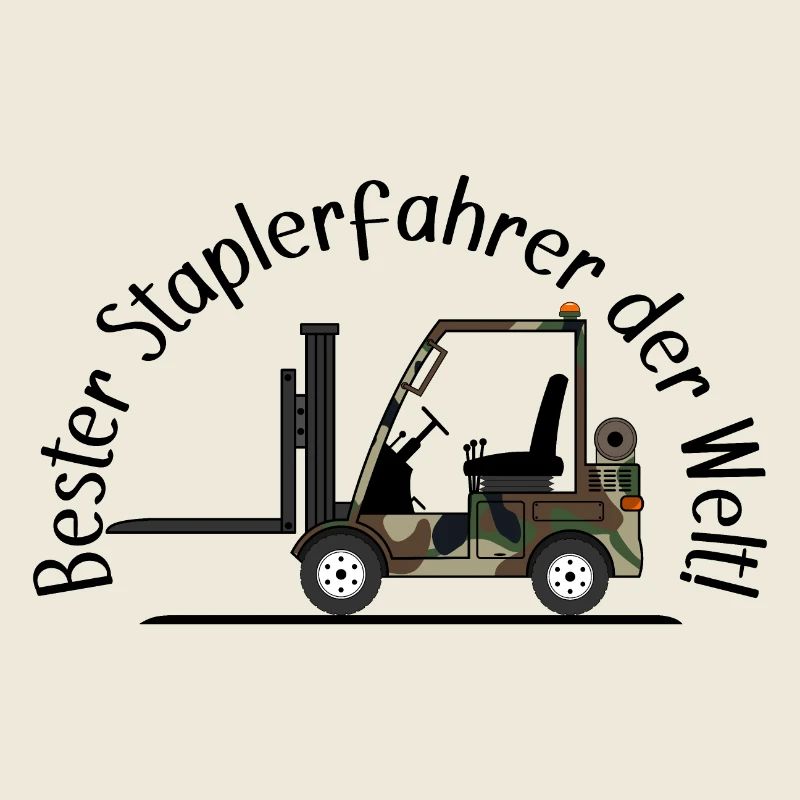 Staplerfahrer Armee bester Staplerfahrer der Welt
