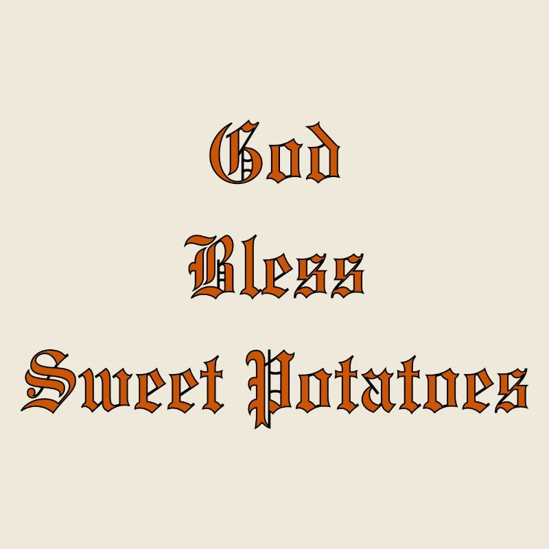 GodBlessPatates douces