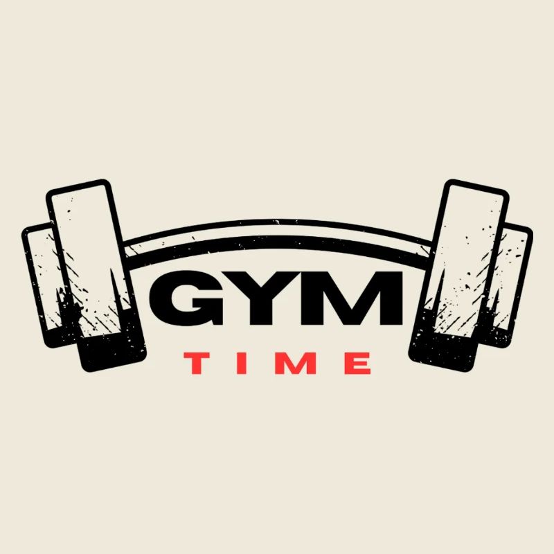 Gym Time Textdesign