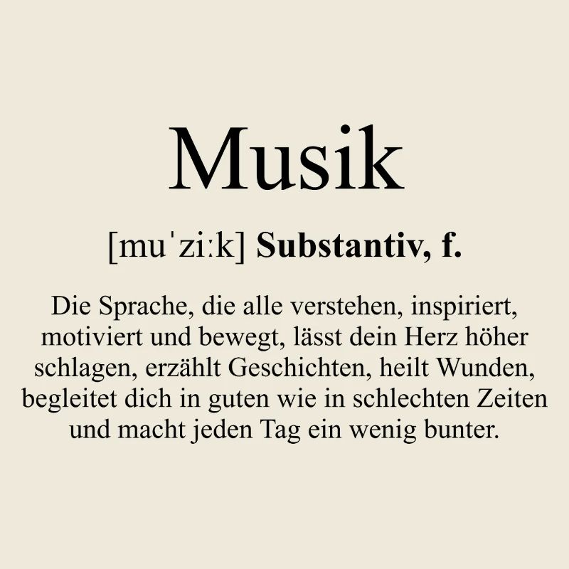 Musik Definition Dictionary