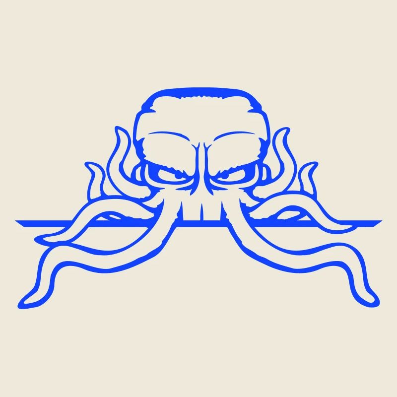 Octopus Octopus Shield Behind Wall Bag Frame