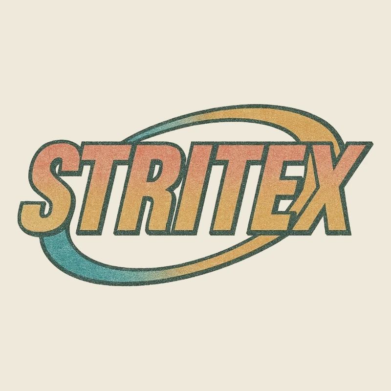 Stritex Retro Orbit Logo