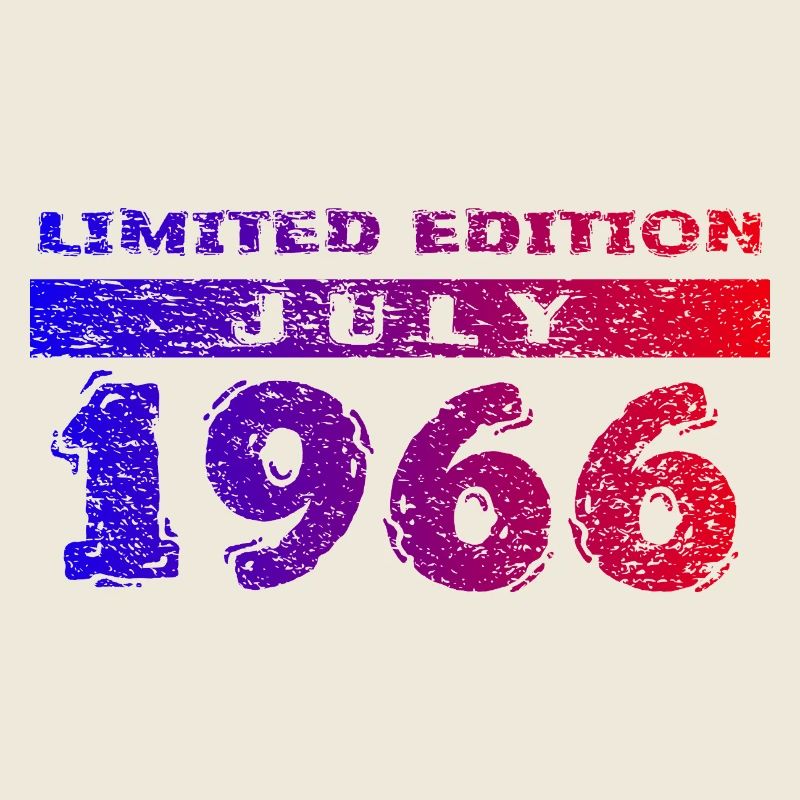 60th Birthday Limited Edition 07/1966
