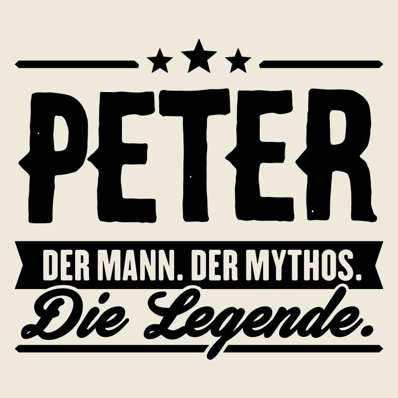Man Myth Legend Peter