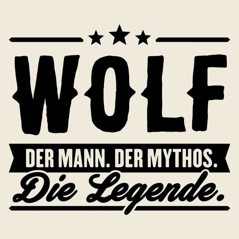 Man Myth Legend Wolf