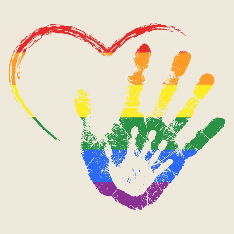 RAINBOW MAIN DANS LA MAIN