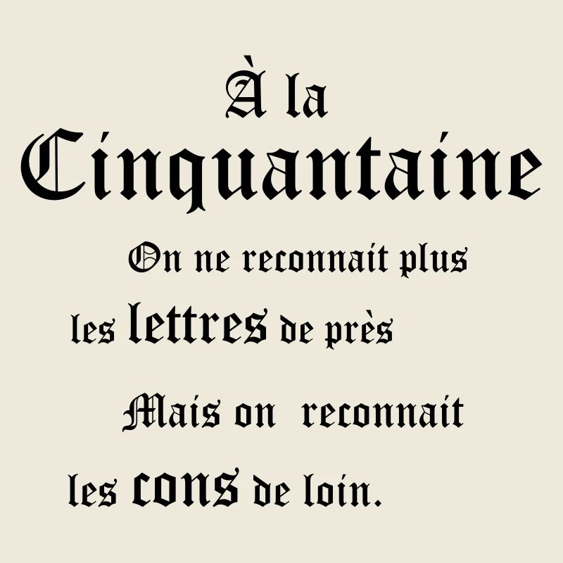cinquantaine 50ans