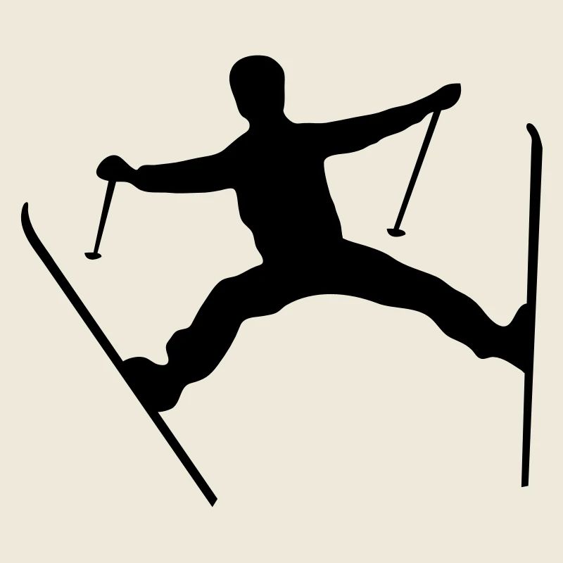 Skier crash