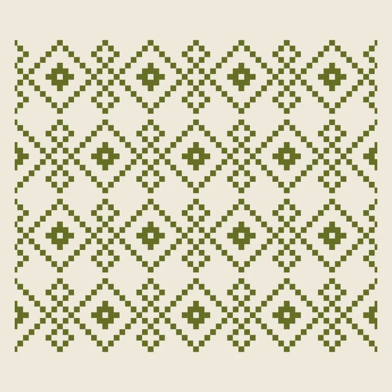 Pull uni de Noël (vert)