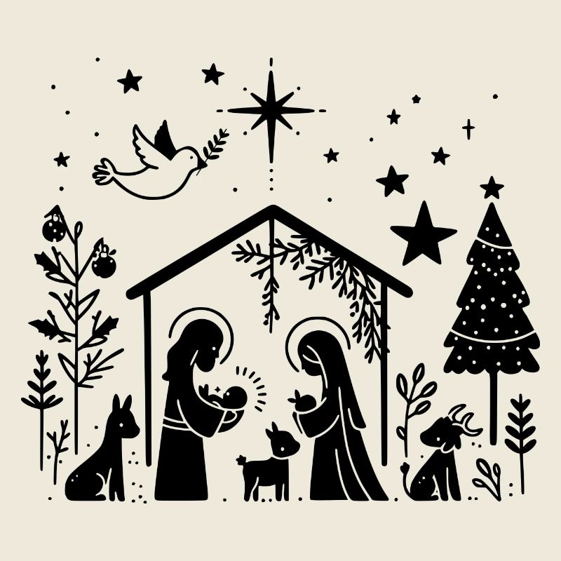 Weihnachtskrippe