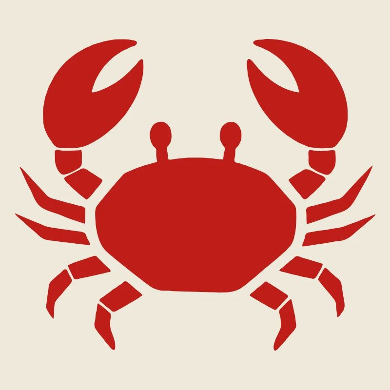 Breloque crabe côtier
