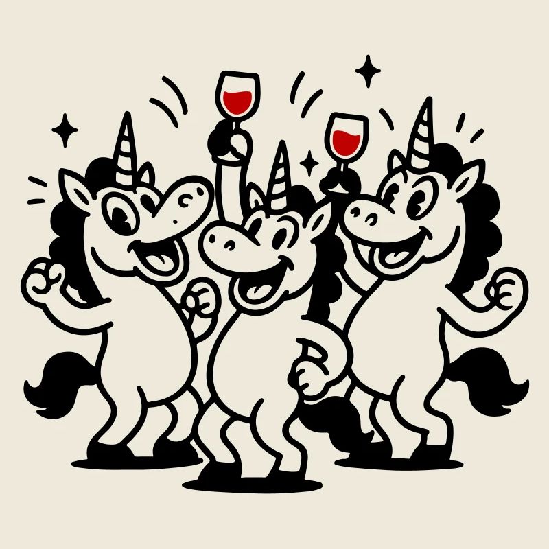 Einhorn Feiern Team