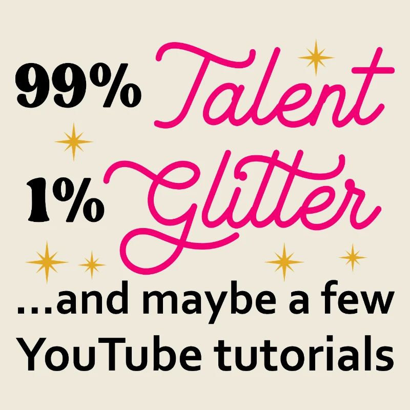 Talent Glitzer Sterne Skript