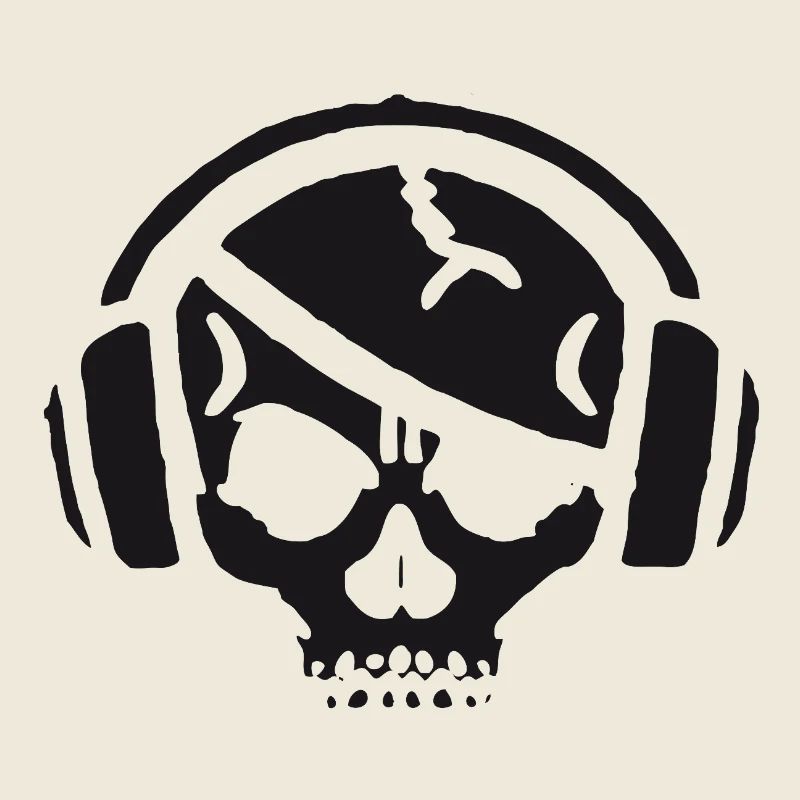 Crâne avec casque