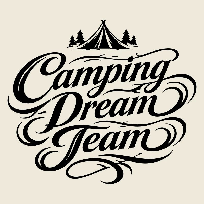 Équipe de rêve du camping