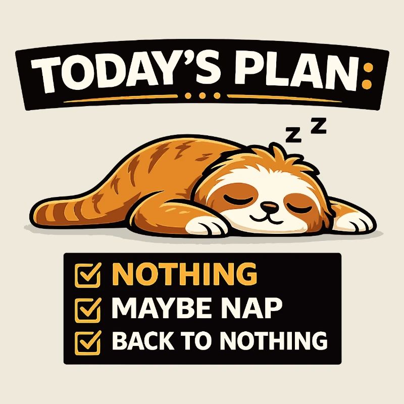 Plan aujourd’hui : Liste de contrôle pour la sieste du chat
