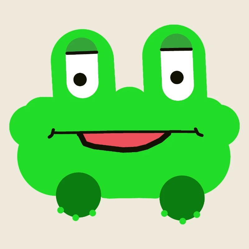 Frosch Kinder Kind fröhlich 