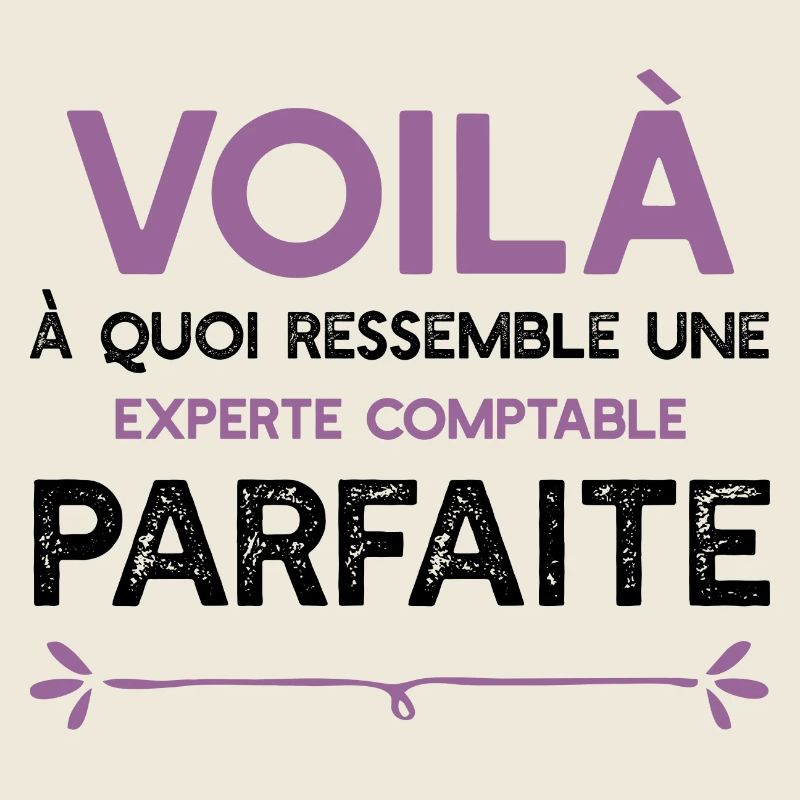 Une Experte comptable parfaite cadeau