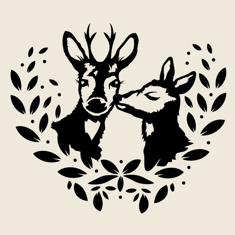 deux chevreuils