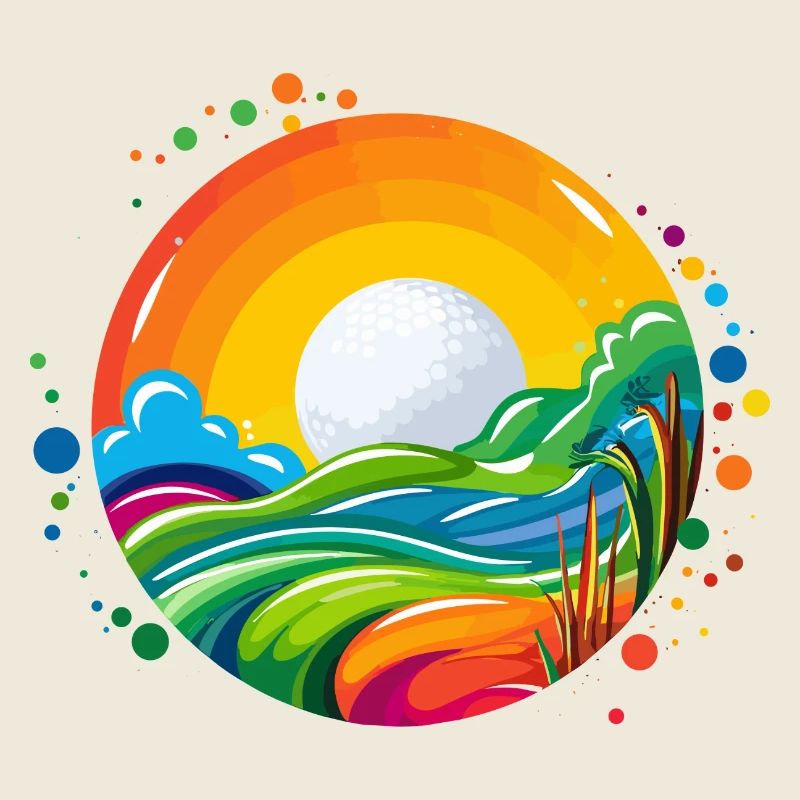 Welt der Golfer.