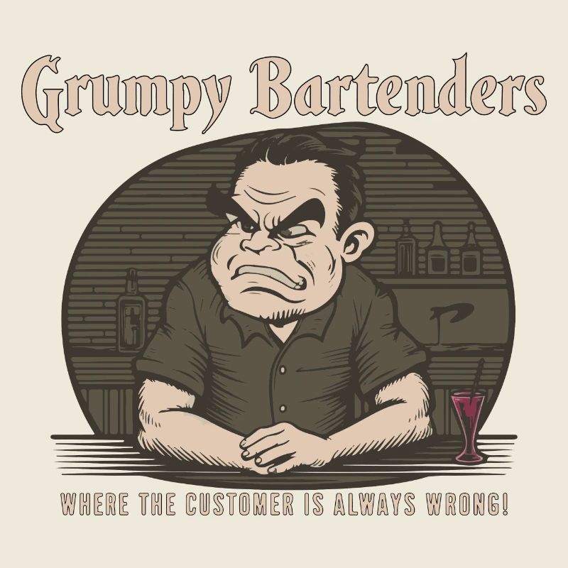 GRUMPY BARTENDERS