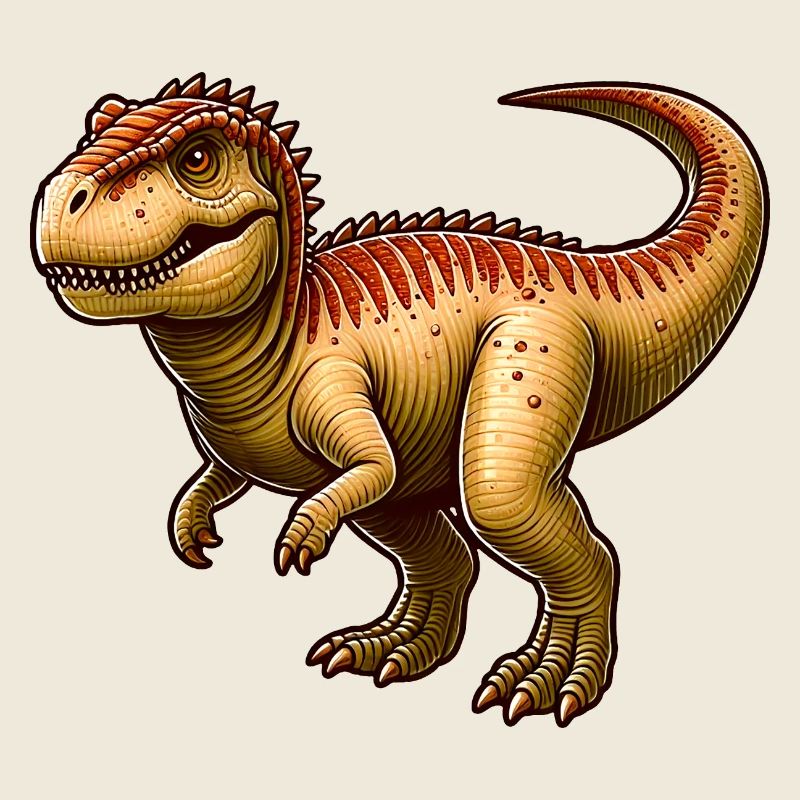 Dinosaur Tetranosaurus