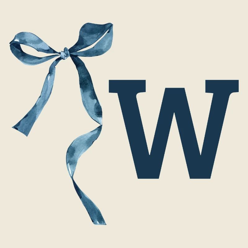 Monogramm mit Geschenkidee