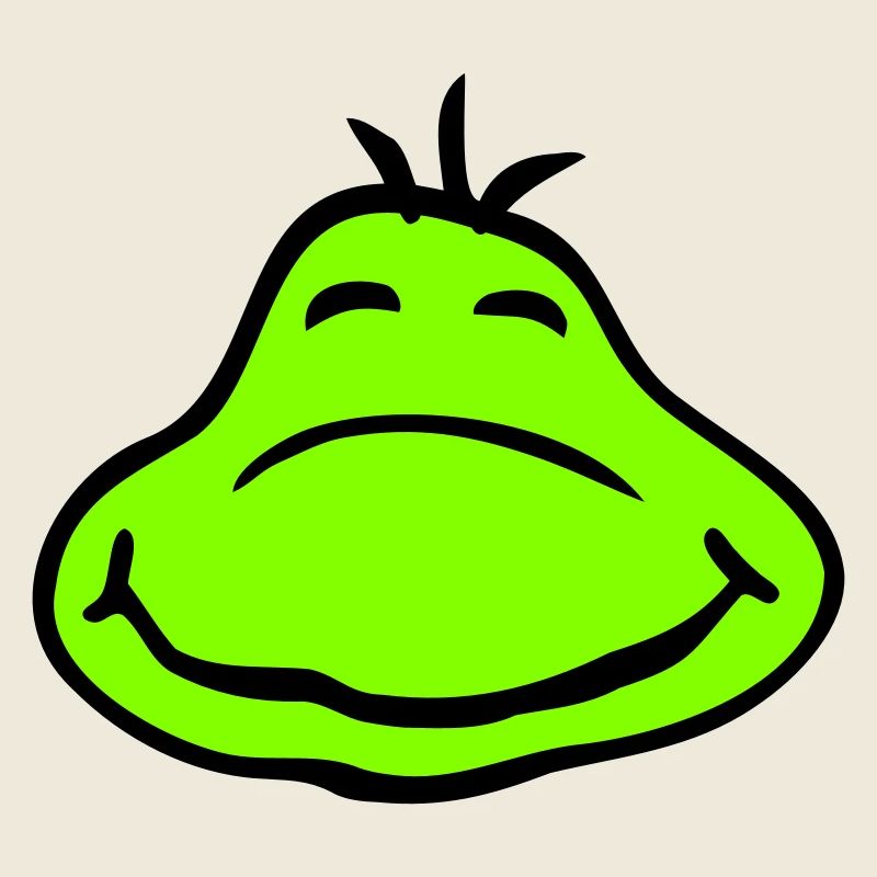 Grenouille Crapaud Sourire Drôle Bande dessinée Heureux Mignon