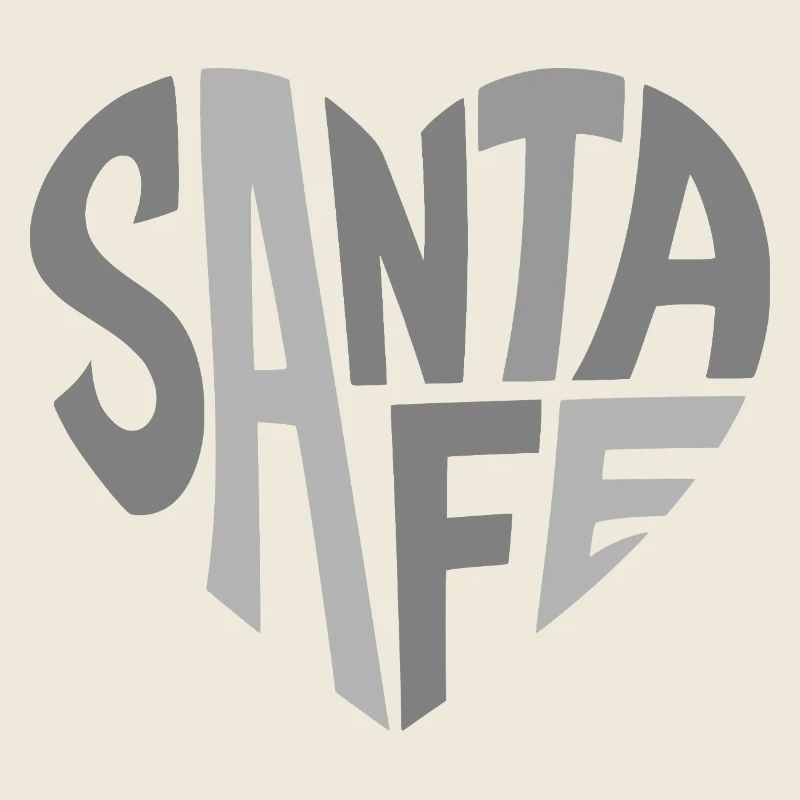Santa Fe Typographic Logo