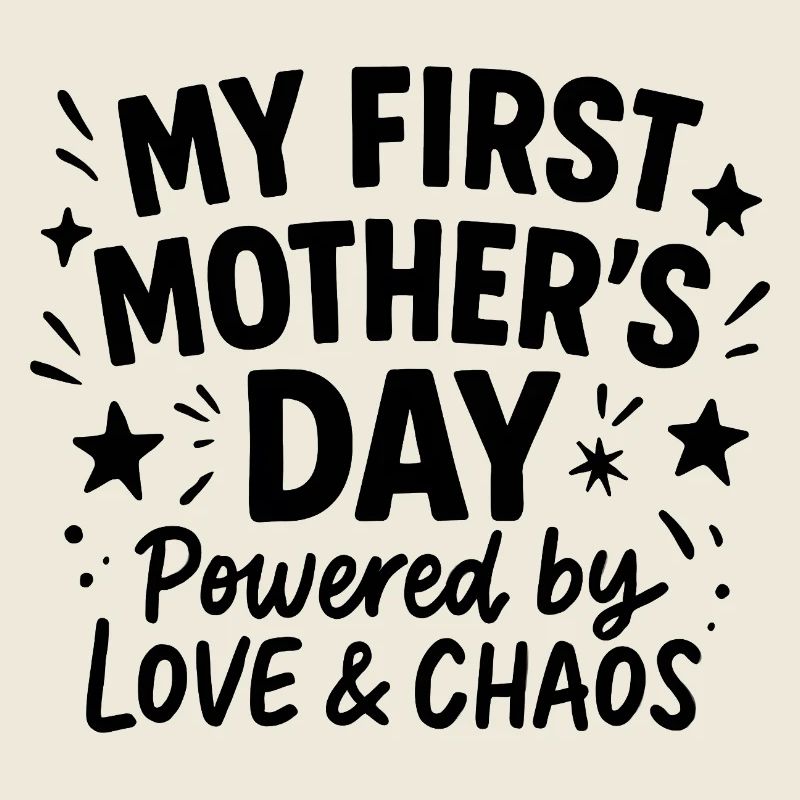 Erster Muttertag Humor Mama Geschenkidee Familie