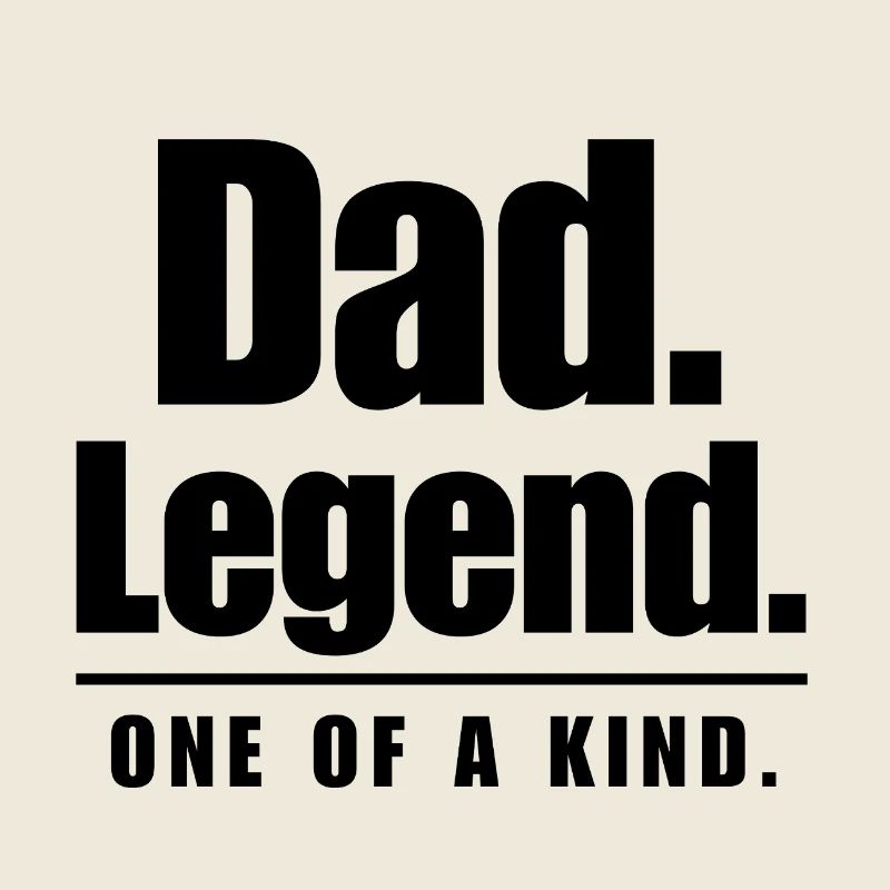 Papa Legende Einzigartig  Vatertag