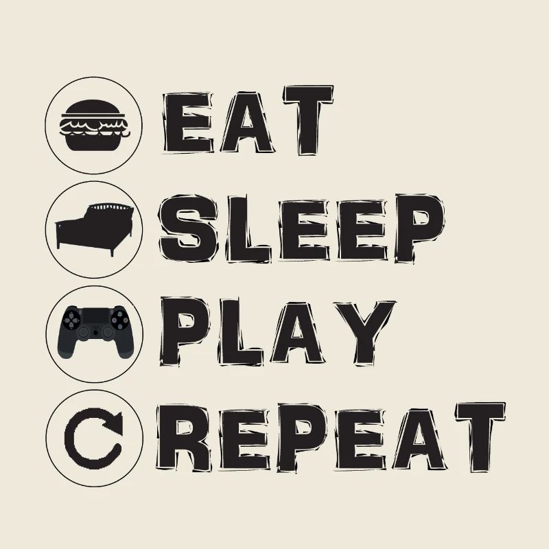 Manger, dormir, jouer, répéter