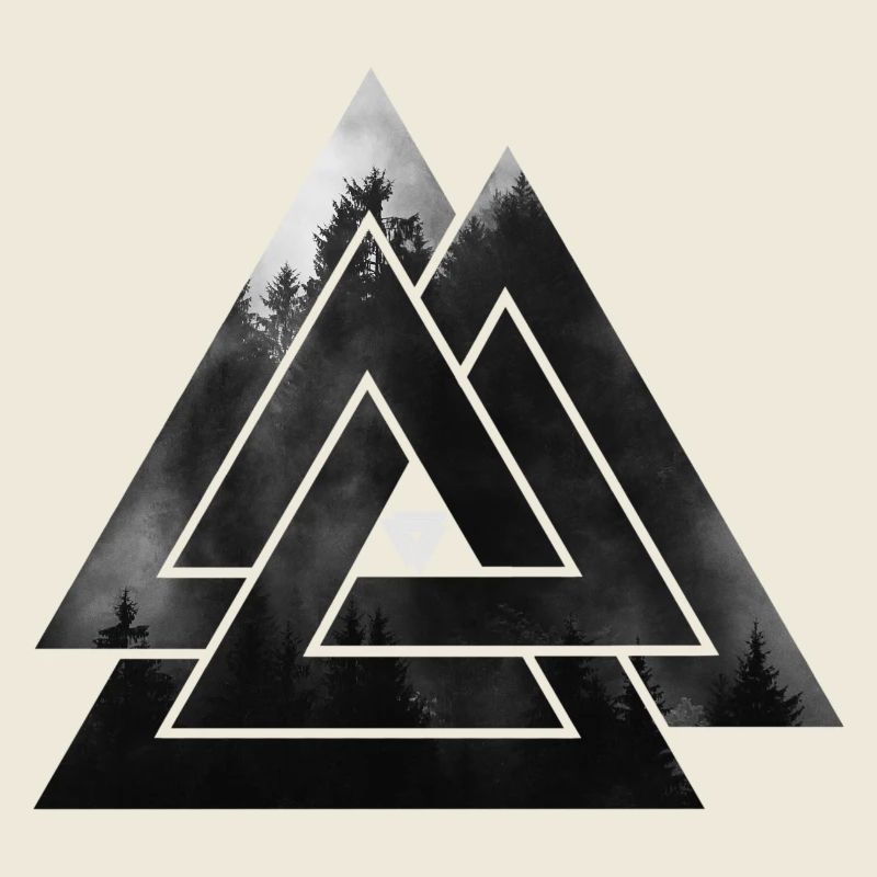 Valknut Wikinger Symbol