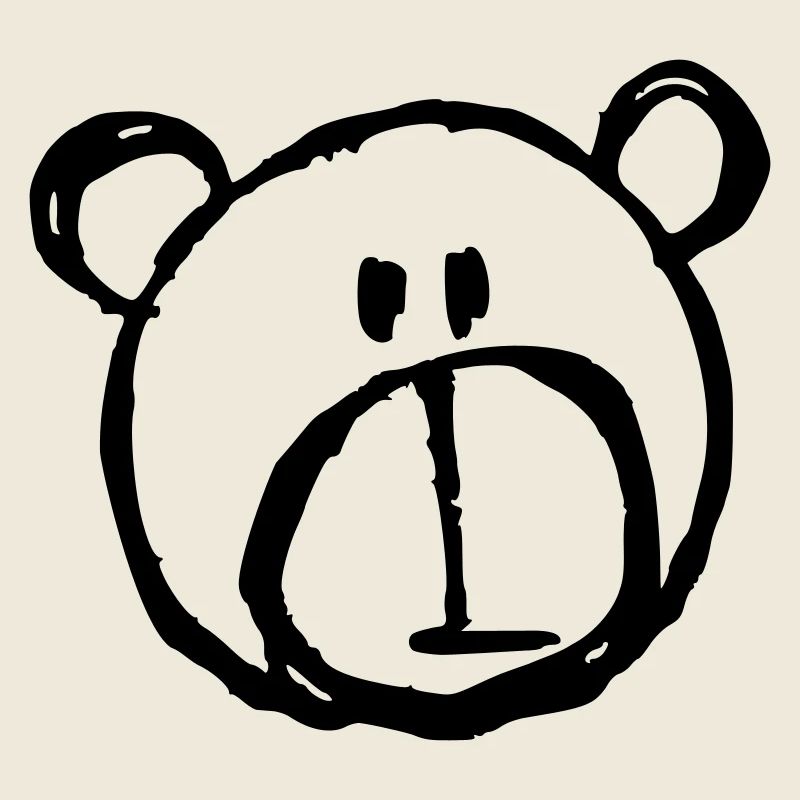 Simple Teddy Bear Dessin Team Teddi