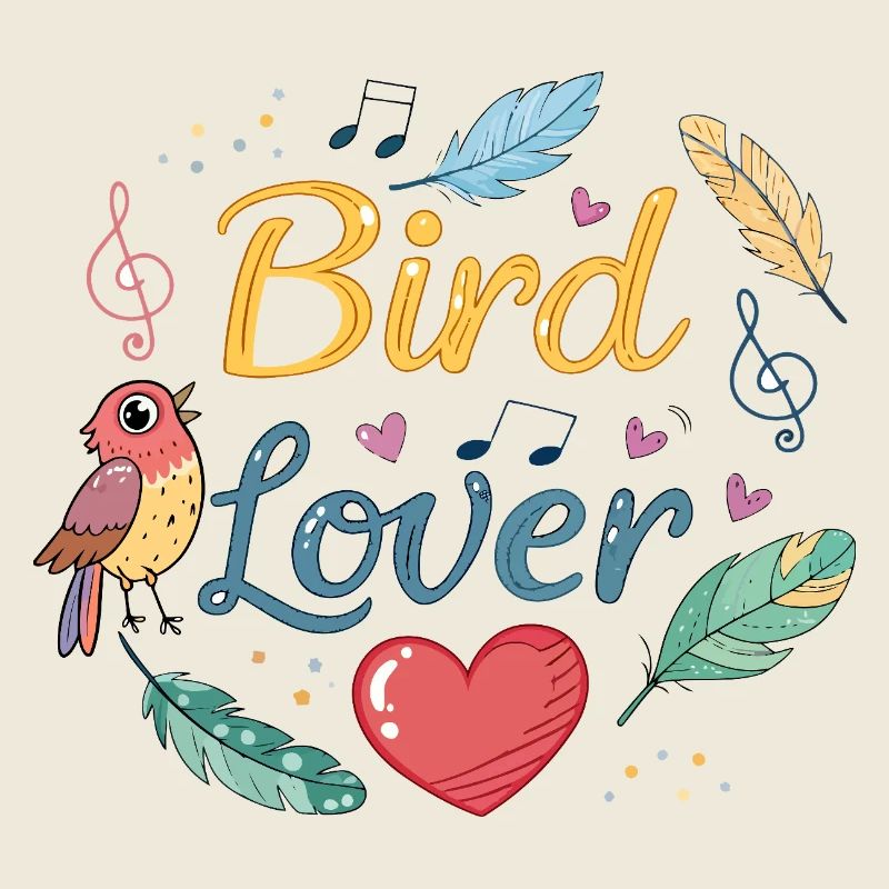 Eco-Friendly Design Love Bird