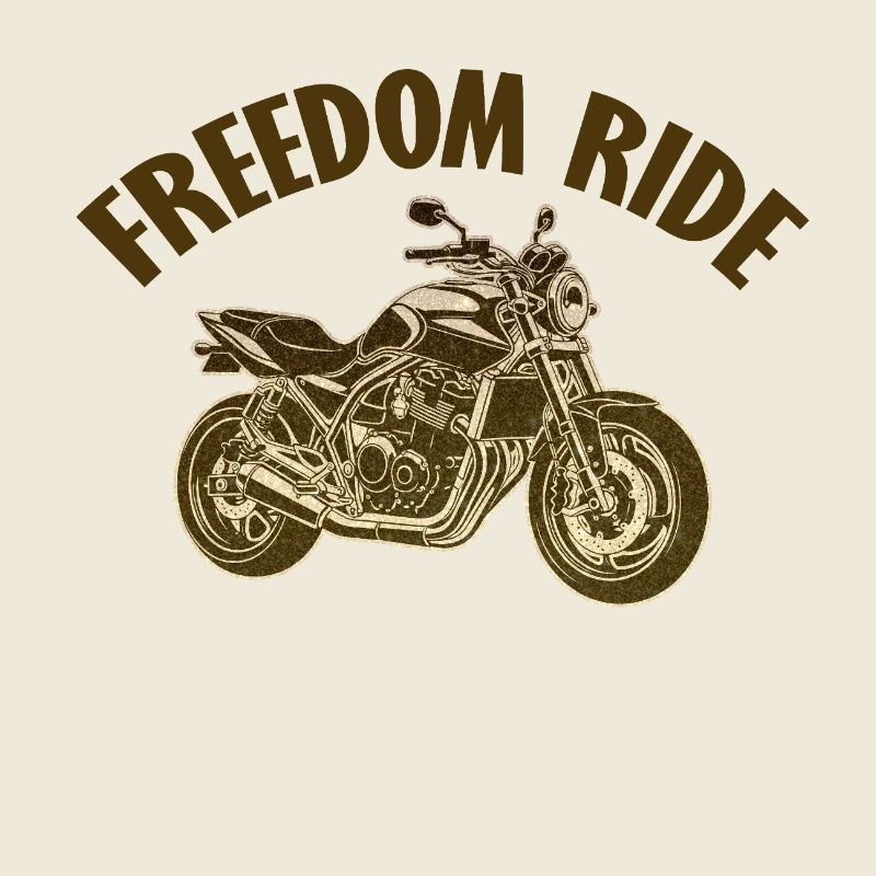 Graphic Motorcycle Freedom Engine