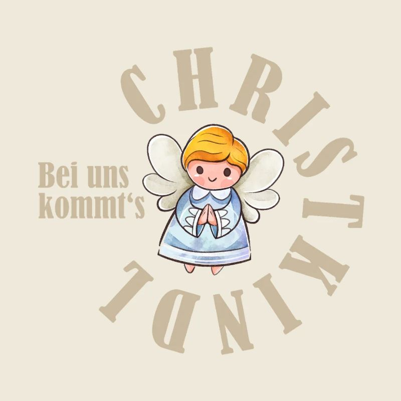 Avec nous vient le design du cercle doux de l’Enfant Jésus